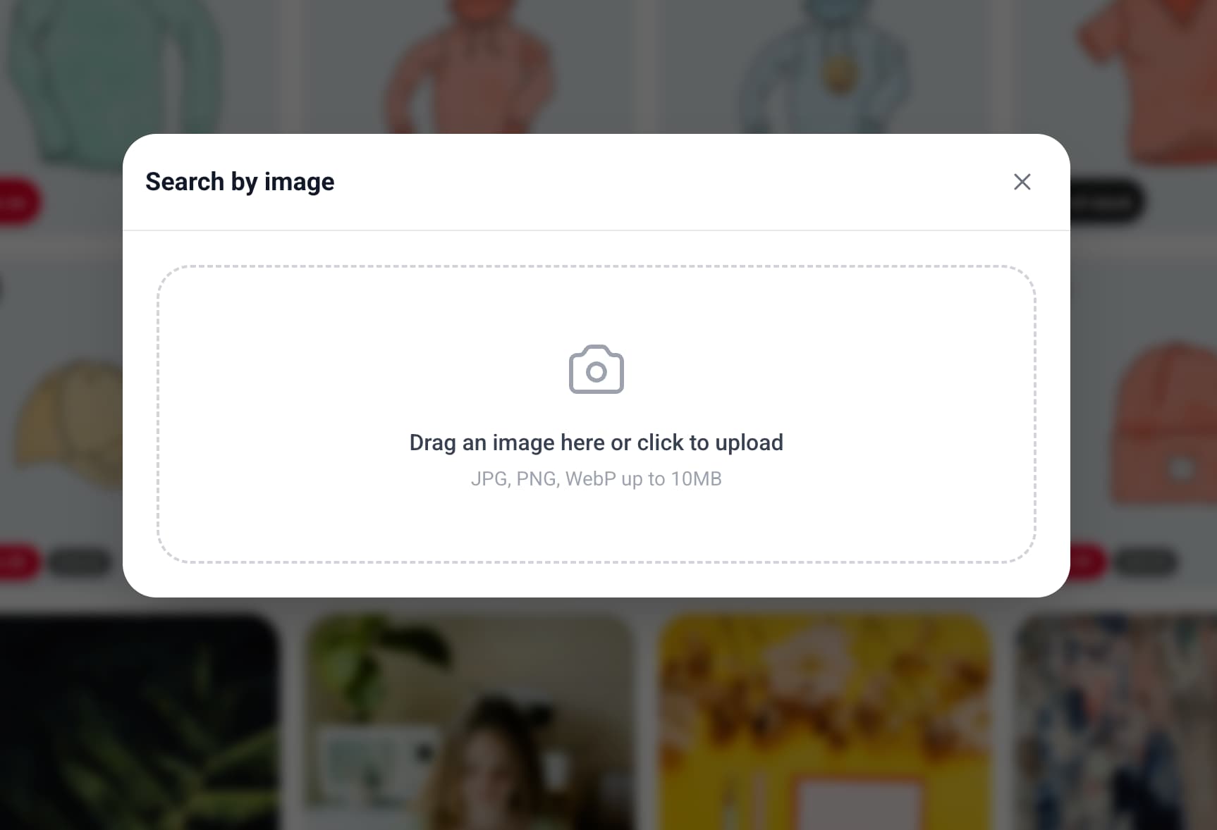 Visual Search — Upload & Results