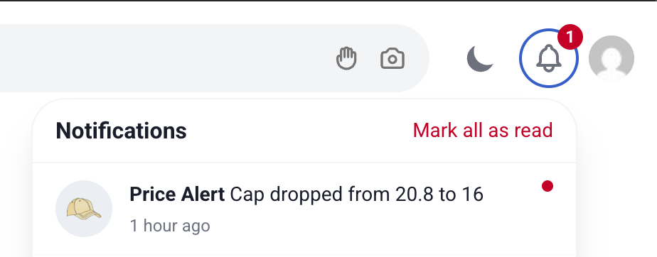 Price Drop Notification